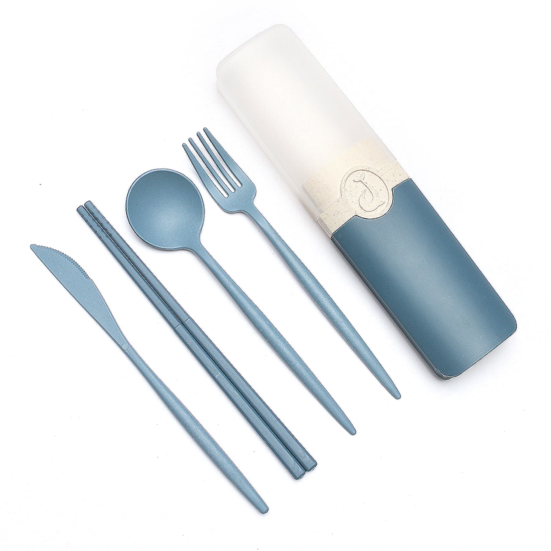 Portable Wheat Straw Cutlery Set thumbnail 6