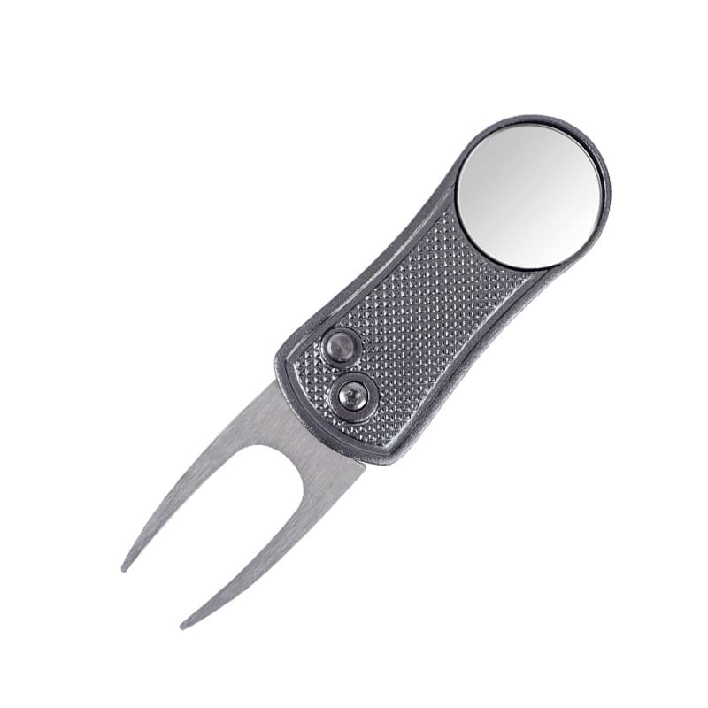 Foldable Golf Divot Repair Tool with Magnetic Ball Marker thumbnail 6