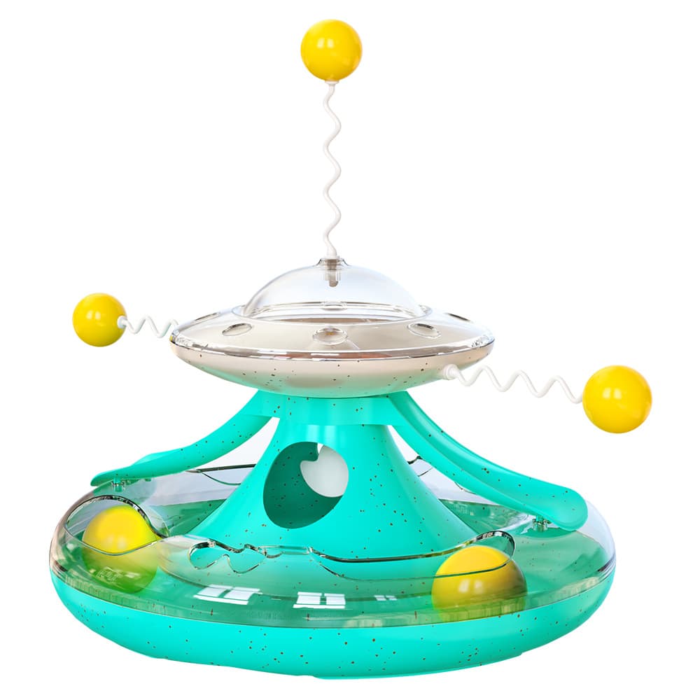 Plastic Food Dispenser Interactive Pet Supplies thumbnail 2