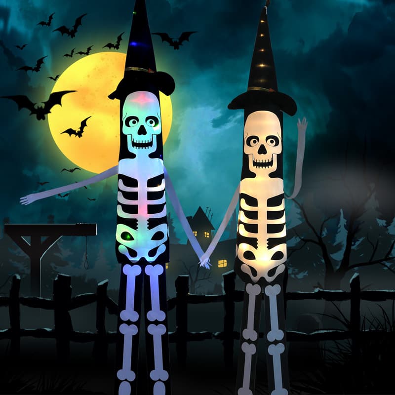 Glowing Witch Hat Haunted House Decoration Light