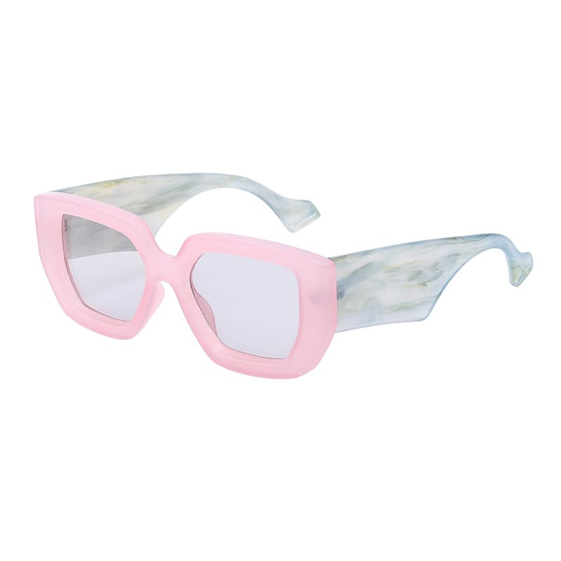 UV Protection Unisex Vintage Square Sunglasses thumbnail 11