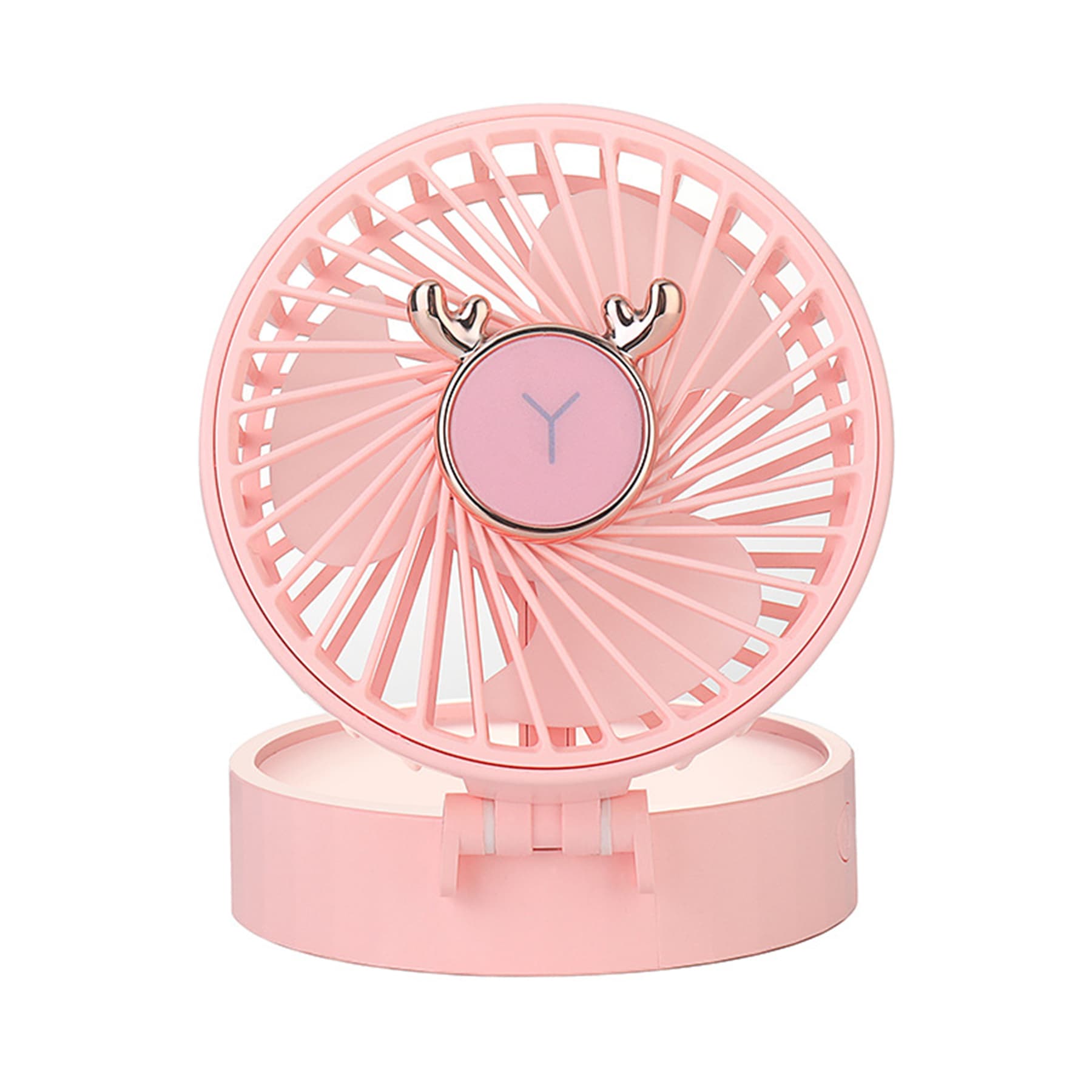 Mini USB Portable Fan With Mirror thumbnail 4