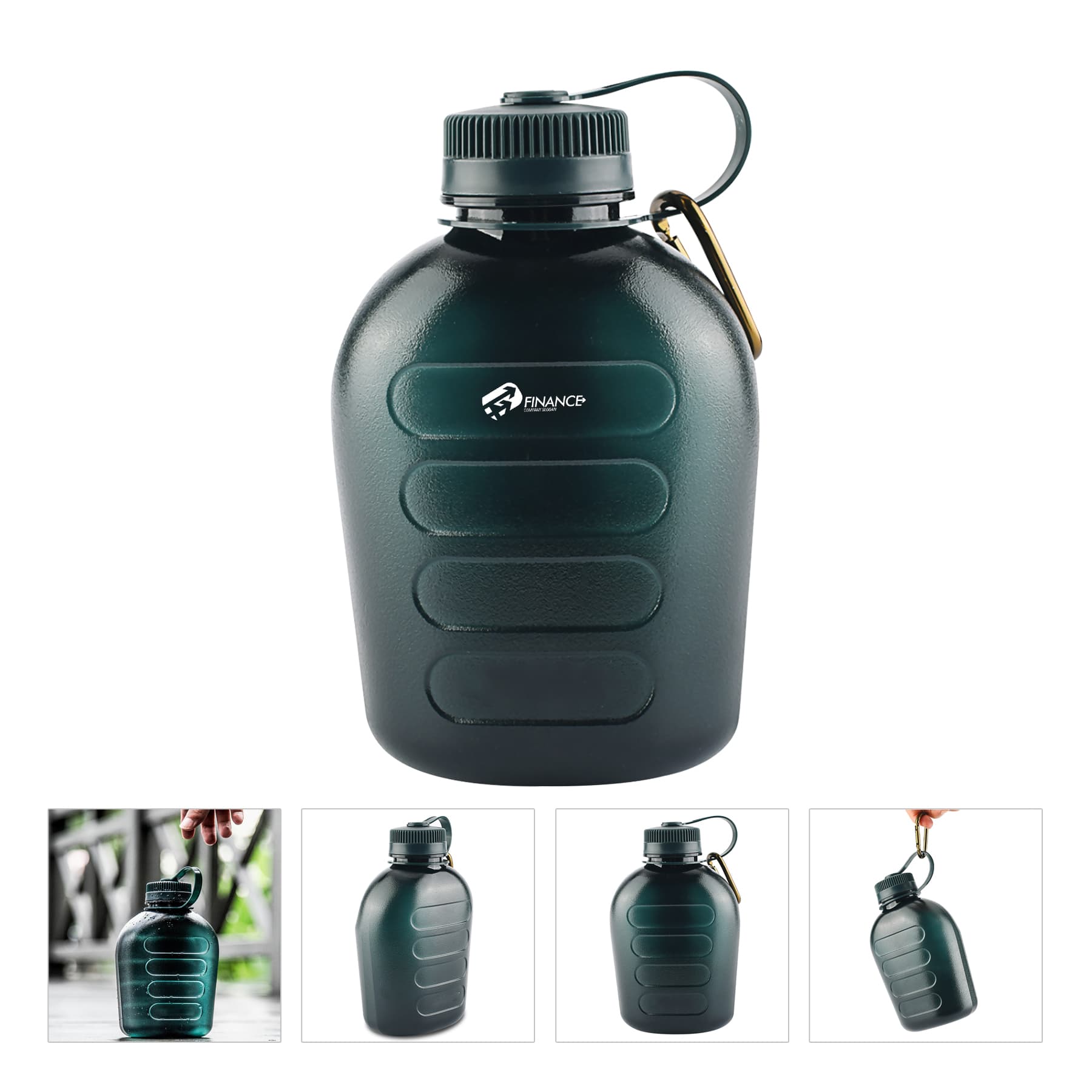 34 Oz Tritan Military Canteen Water Bottle