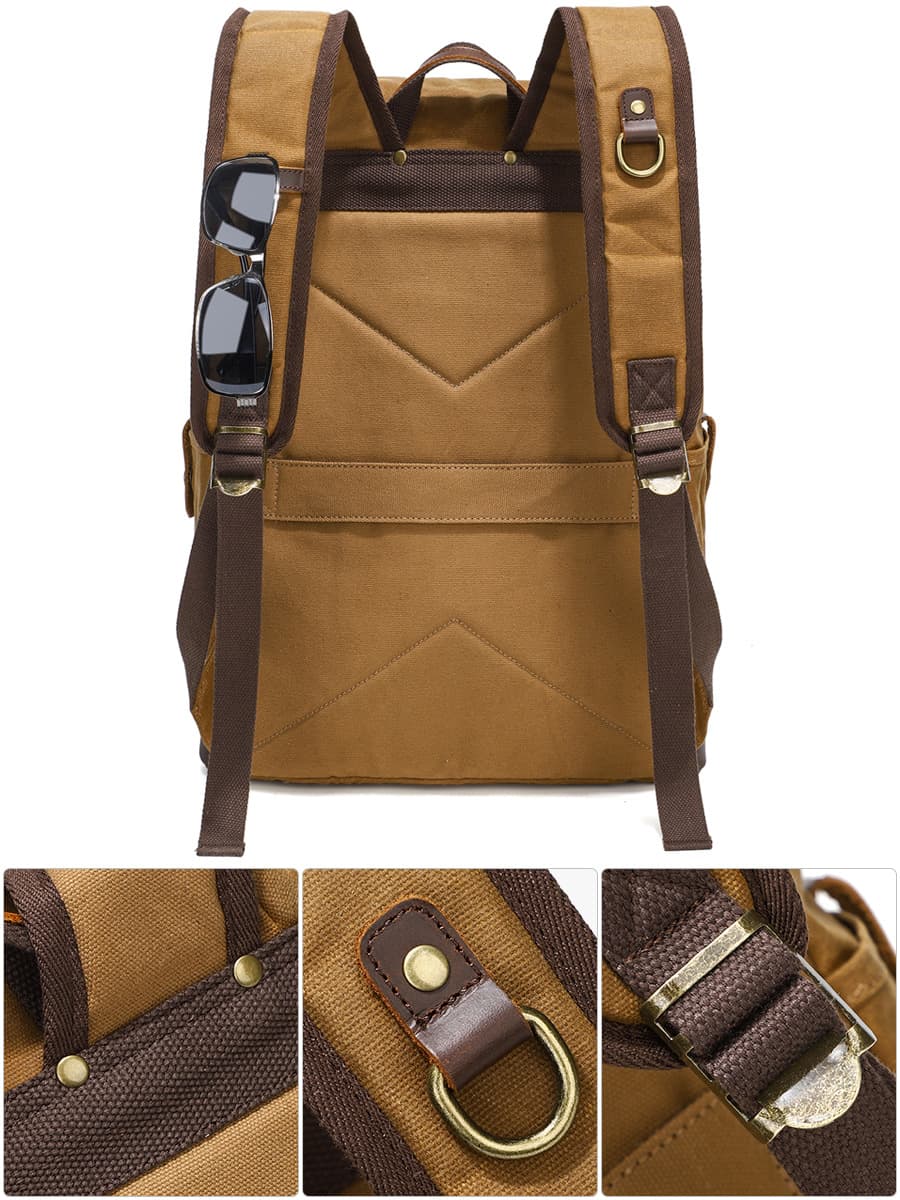 Unisex Canvas Casual Rucksack