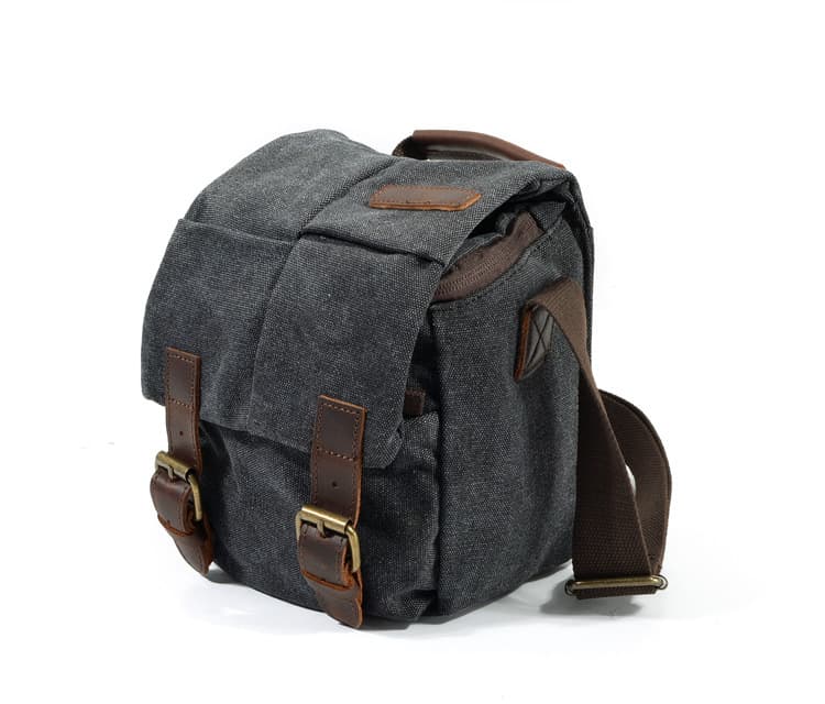 Vintage Canvas Camera Shoulder Messenger Sling Bag thumbnail 3