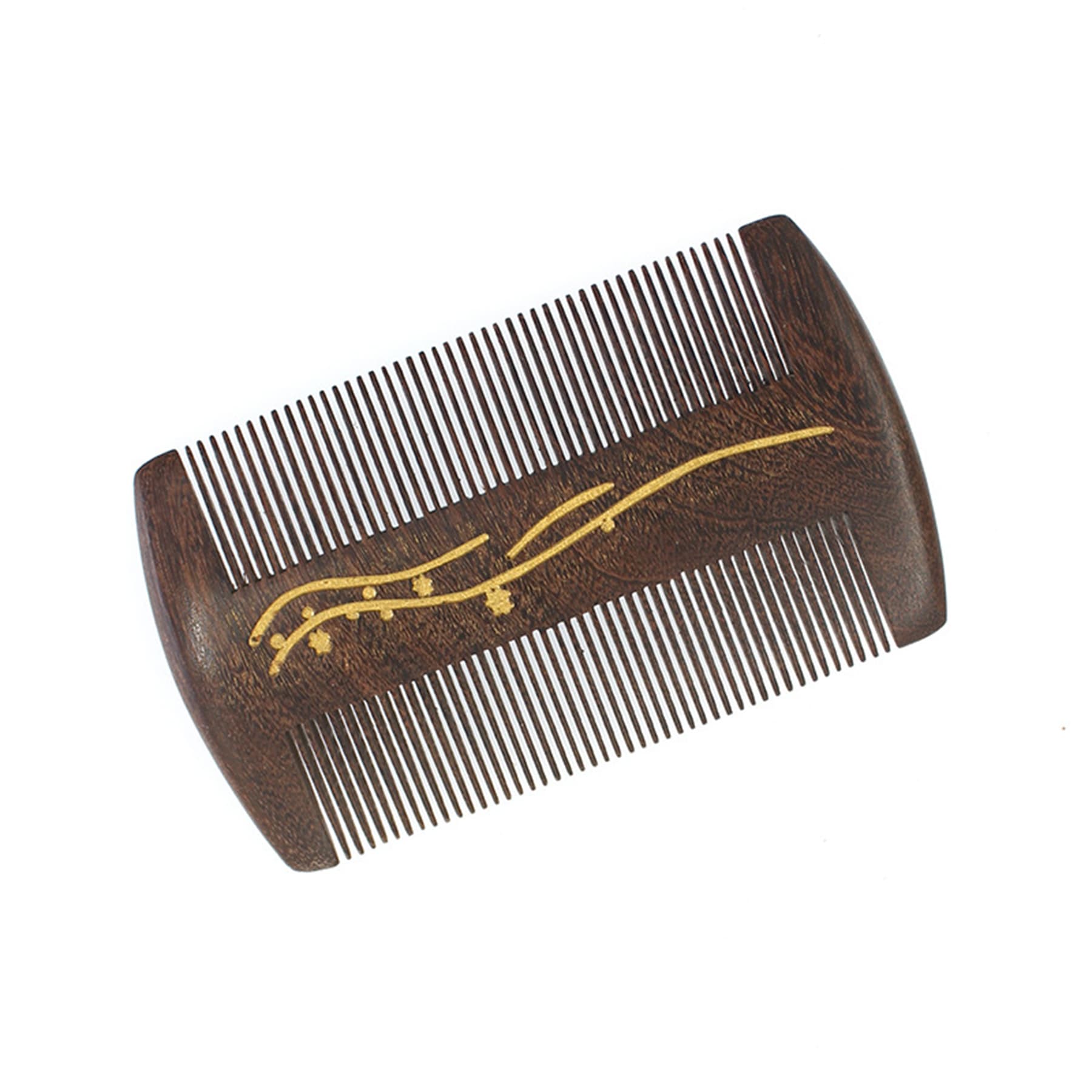 Sandalwood Double-sided Beard Comb thumbnail 2