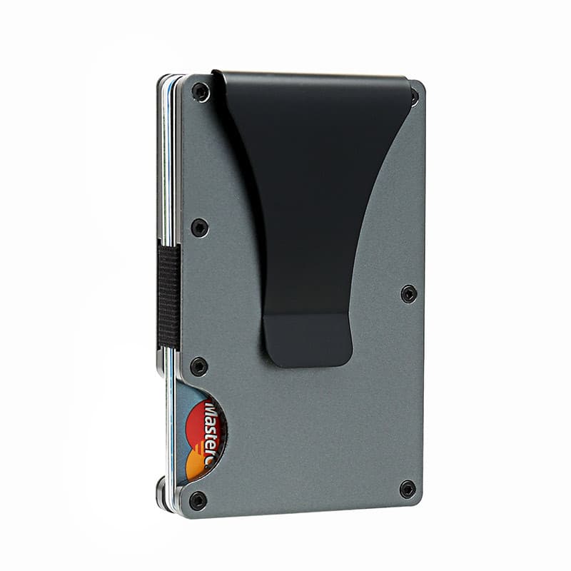 Minimalist Aluminum Metal Wallet thumbnail 6