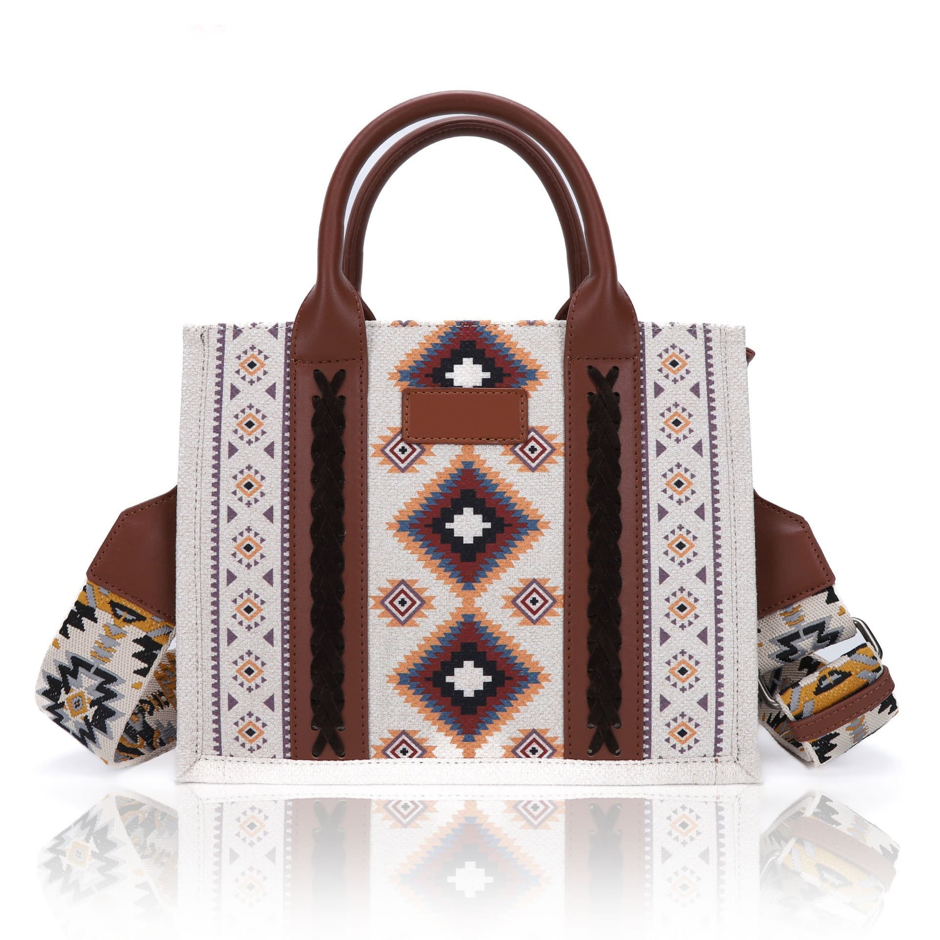 Vintage Tote Crossbody Shoulder Bag thumbnail 3