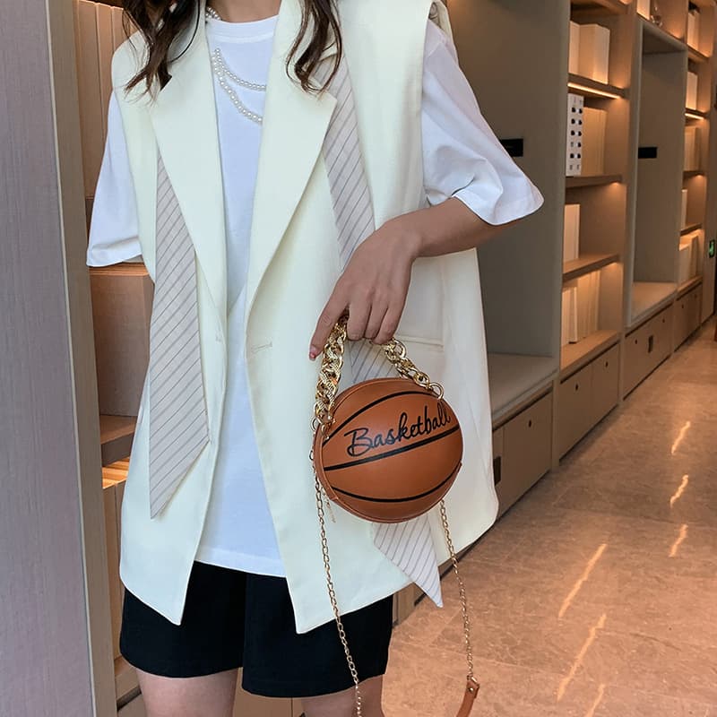 PU Portable Basketball Chain Bag thumbnail 5