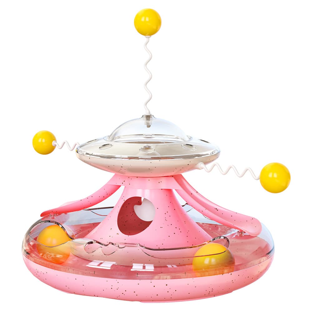 Plastic Food Dispenser Interactive Pet Supplies thumbnail 4