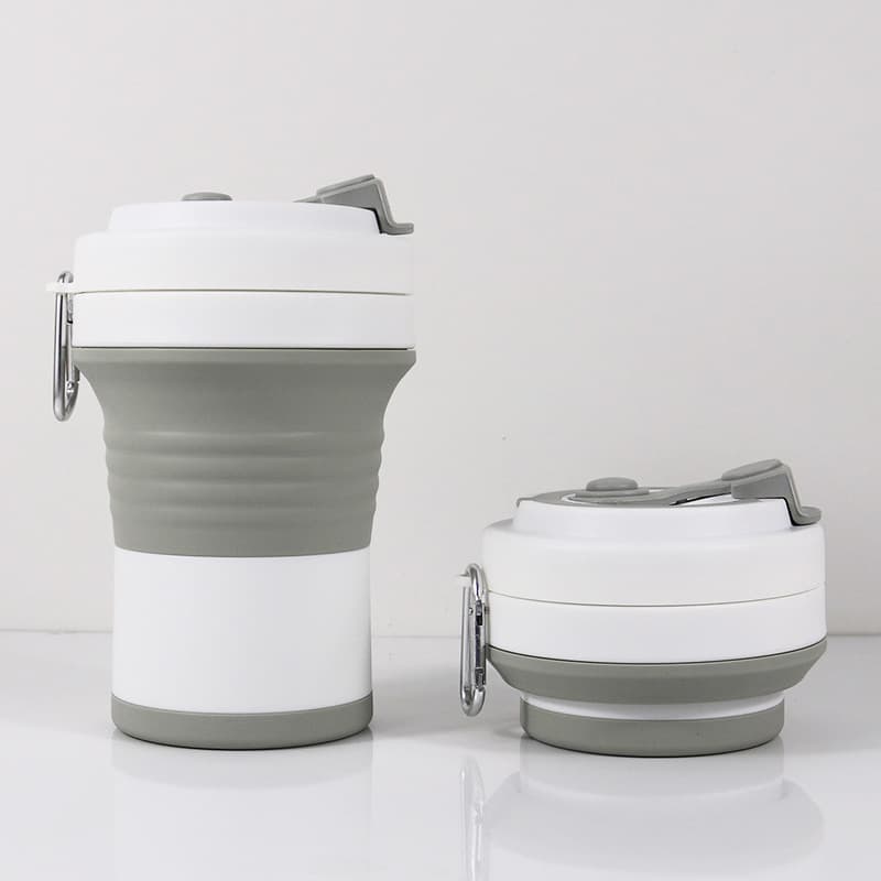 Folding Travel Sealed Silicone Water Cup thumbnail 9