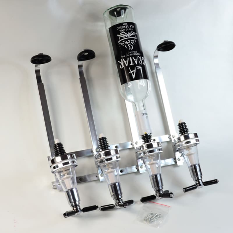 Wall Mounted Liquor Dispenser Aluminum Bracket thumbnail 5