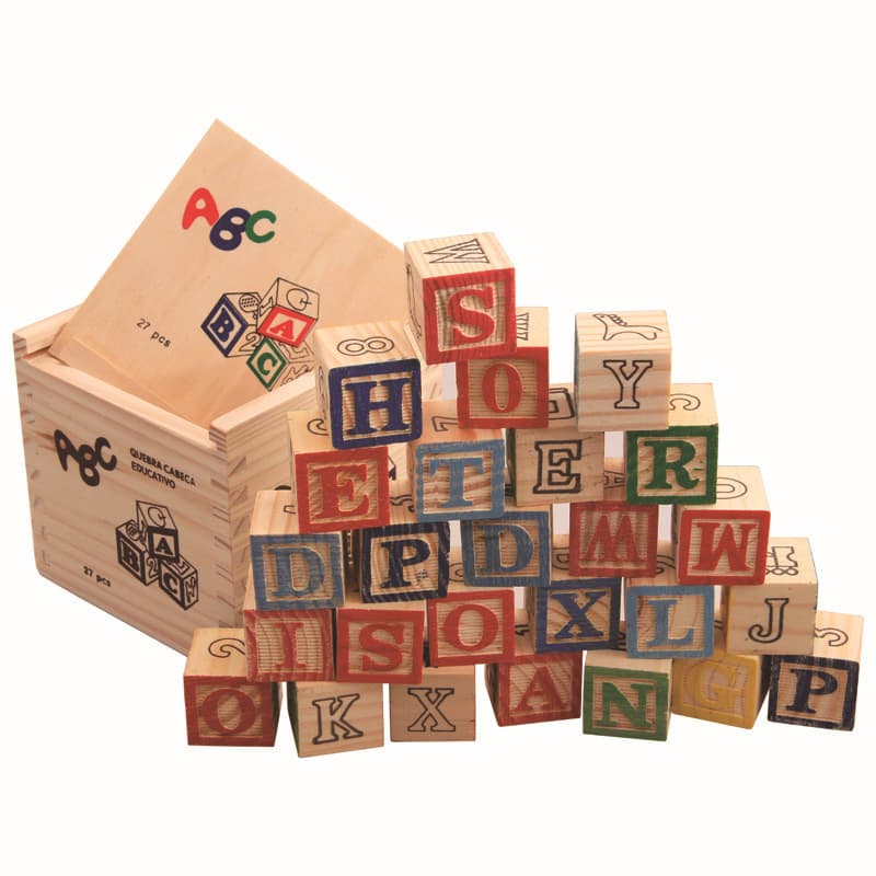 27 pcs Three-dimensional blocks with box for children thumbnail 5