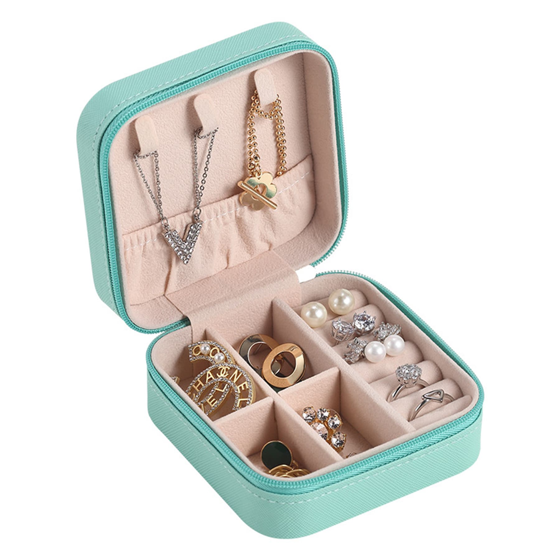 PU Leather Small Jewelry Box