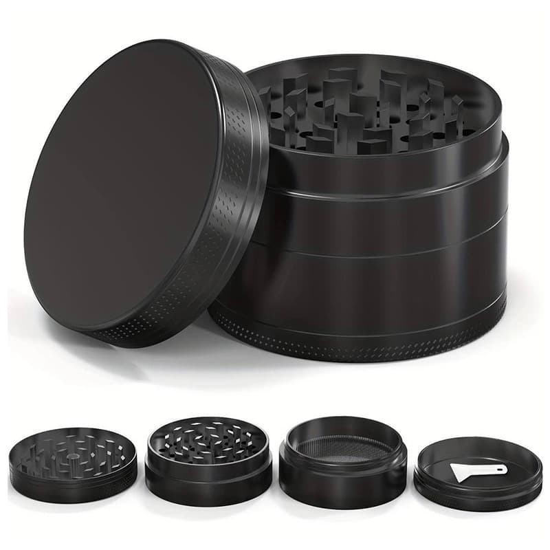 Aluminum 4-Layer Zinc Alloy Herb Grinder thumbnail 6