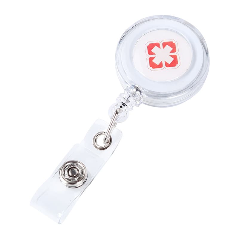 Cute Hospital Plastic ID Badge Reel Card Holder thumbnail 3