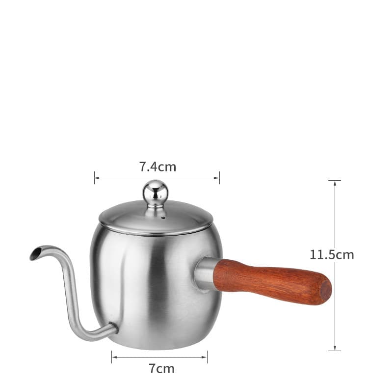 Wooden Handle Coffee Pot thumbnail 5