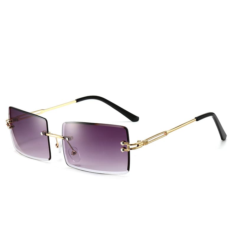 Fashion Frameless Square Glasses thumbnail 8