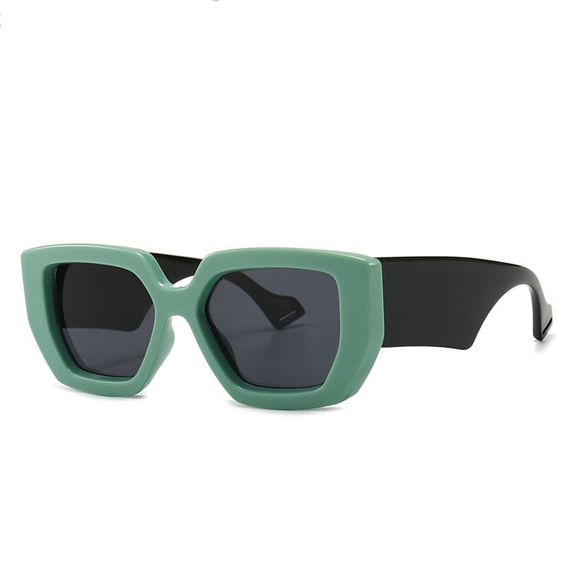 UV Protection Unisex Vintage Square Sunglasses thumbnail 14