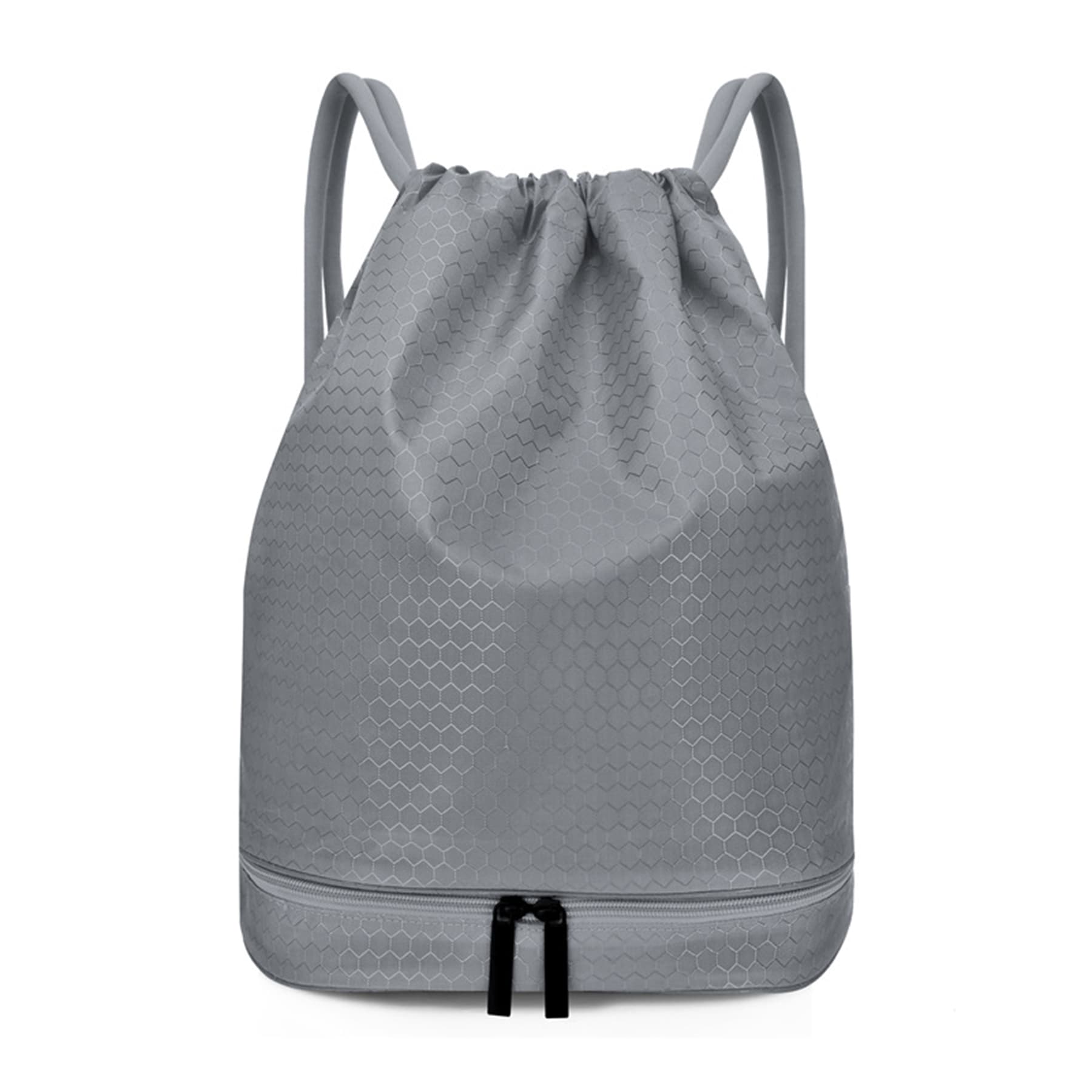 Oxford Sports Drawstring Bag with Shoes Compartment thumbnail 12