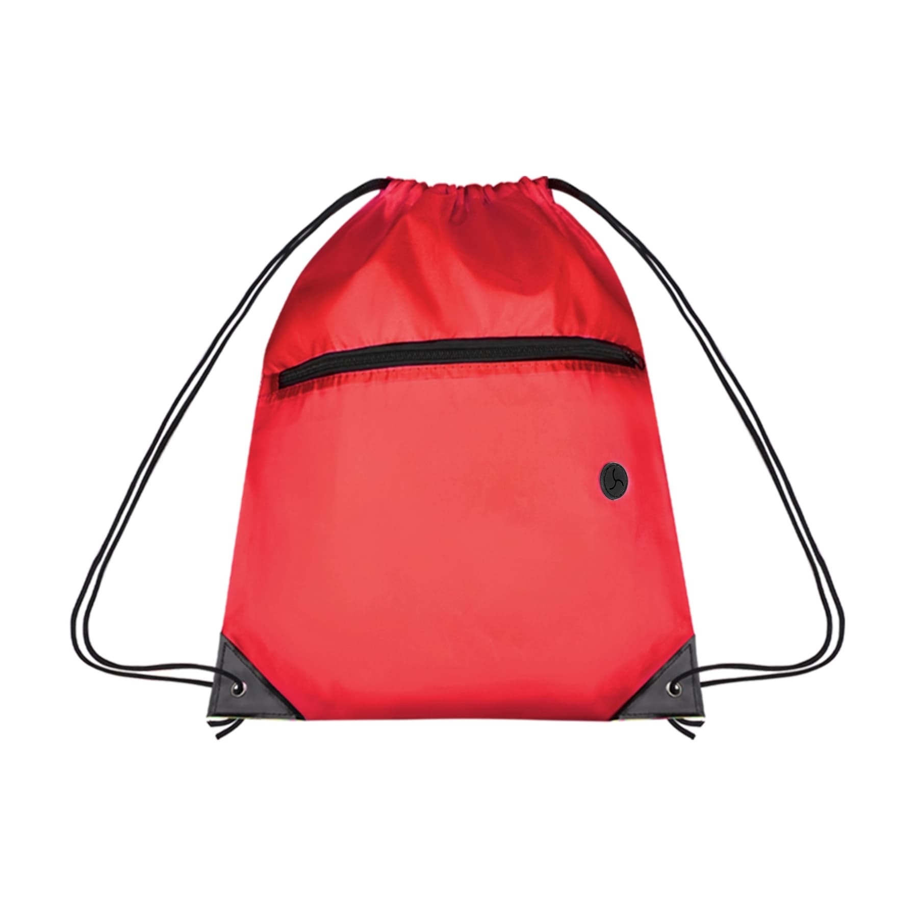 210D Cinch Bag w/Zipper pocket & Earbuds Slot thumbnail 10