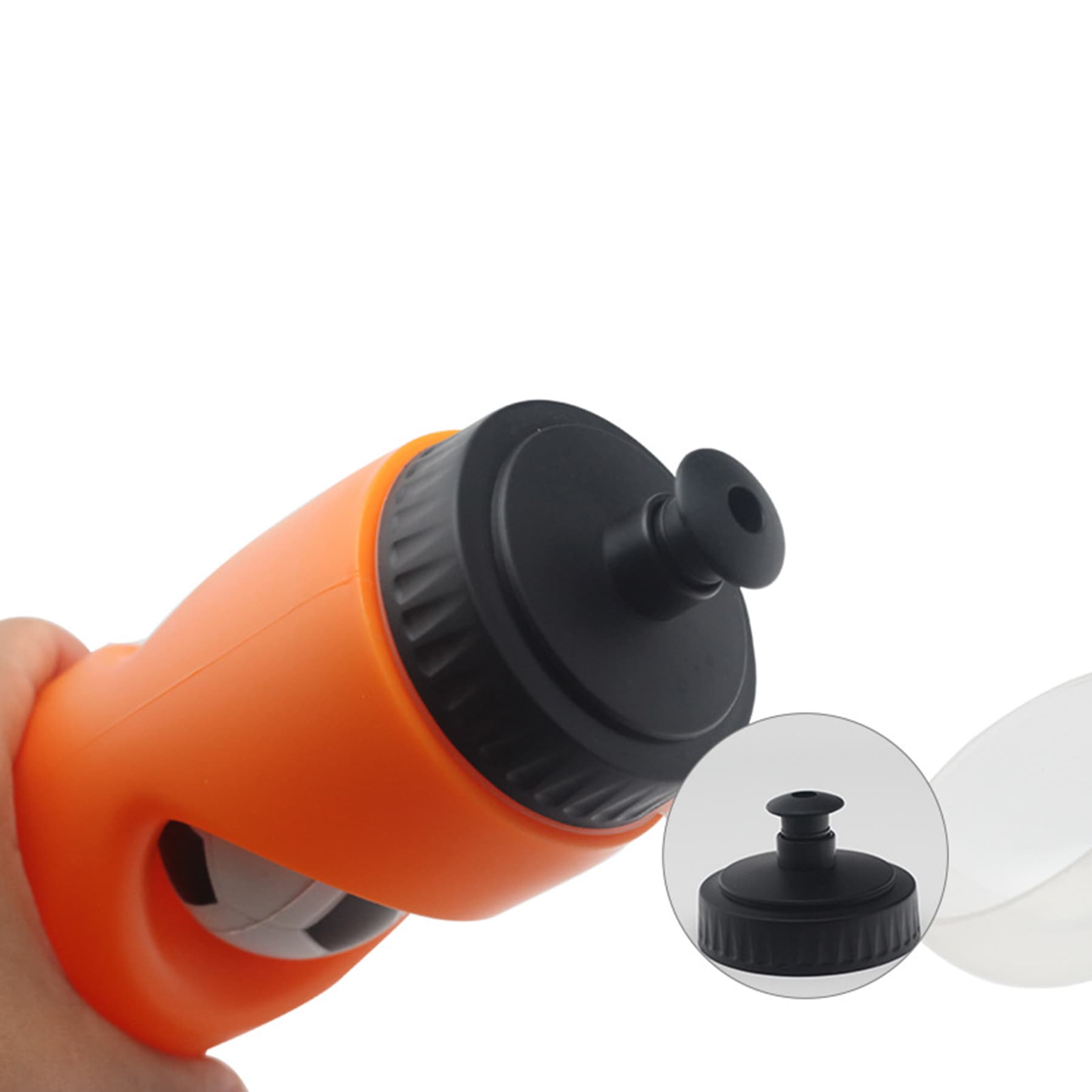 Plastic Water Bottle With Soccer thumbnail 6