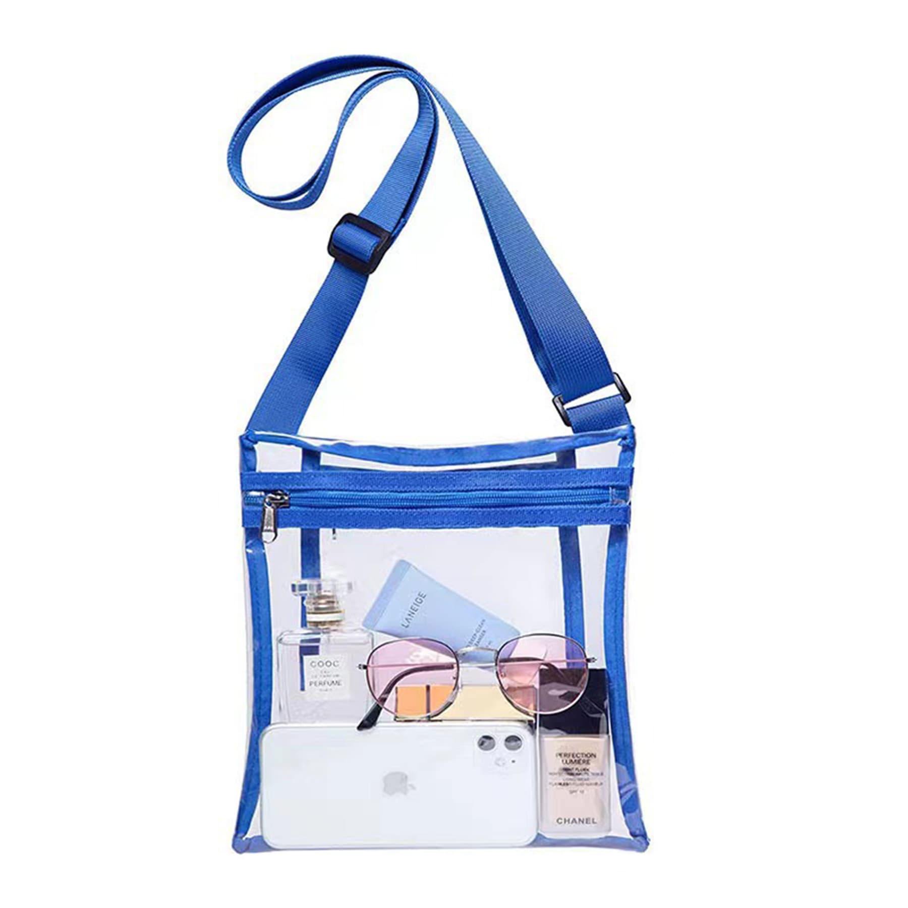 Pvc Transparent Crossbody Single Shoulder Bag thumbnail 15
