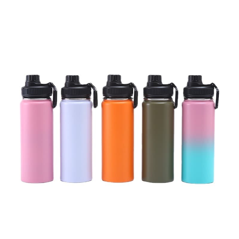 18 Oz Insulated Stainless-Steel Sports Water Bottle thumbnail 3