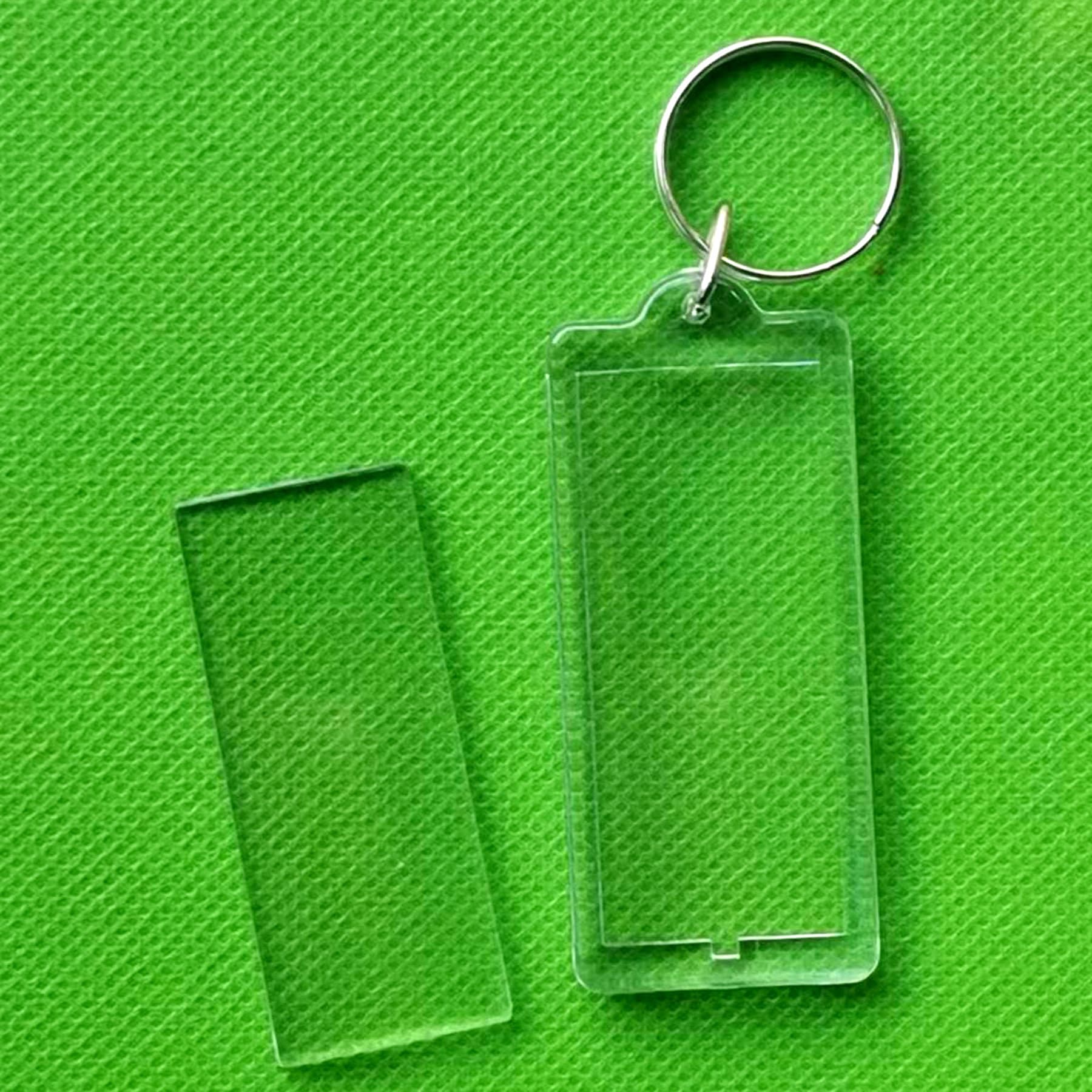 Rectangle Acrylic Photo Insert Keytag thumbnail 12