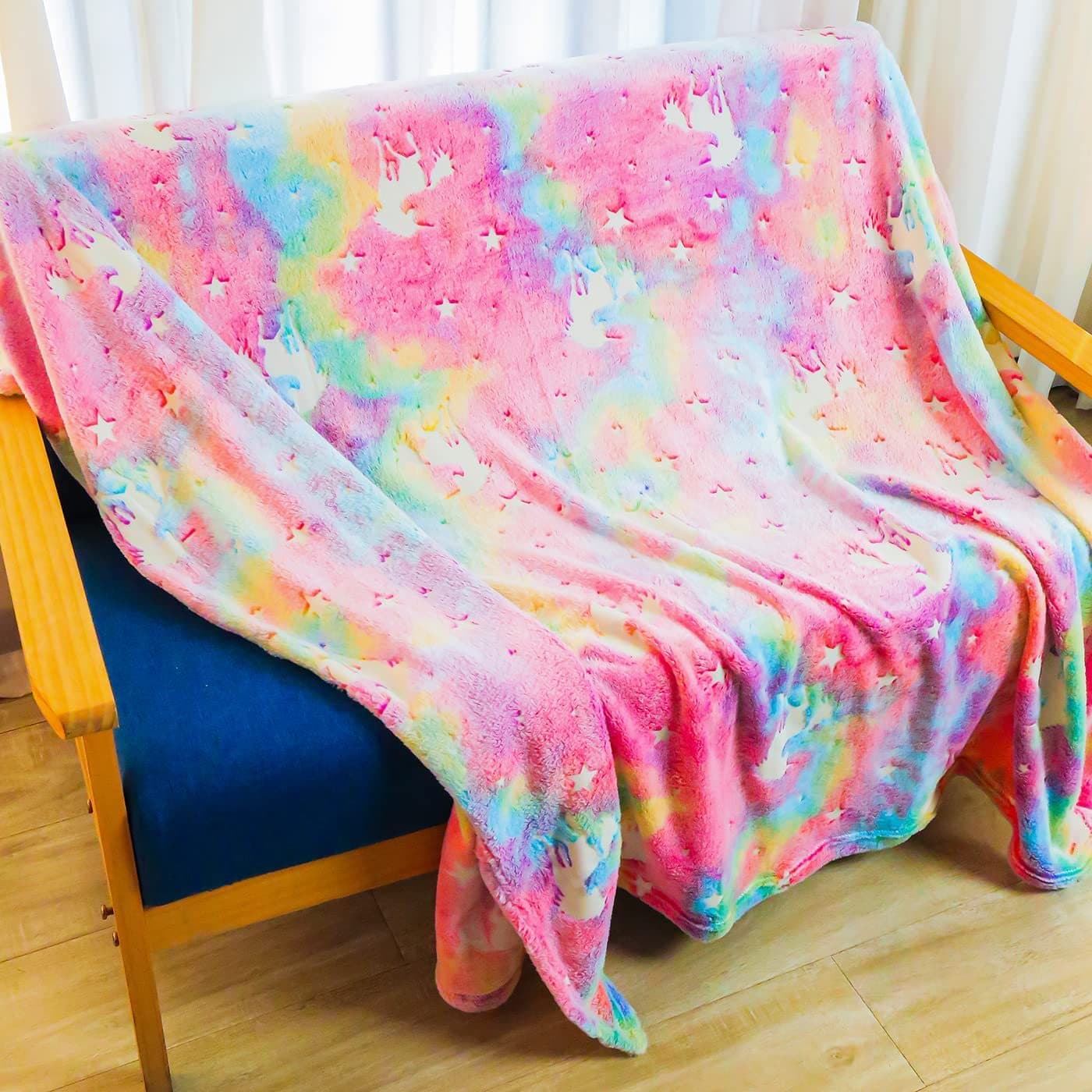 Glow In The Dark Soft Blanket thumbnail 3