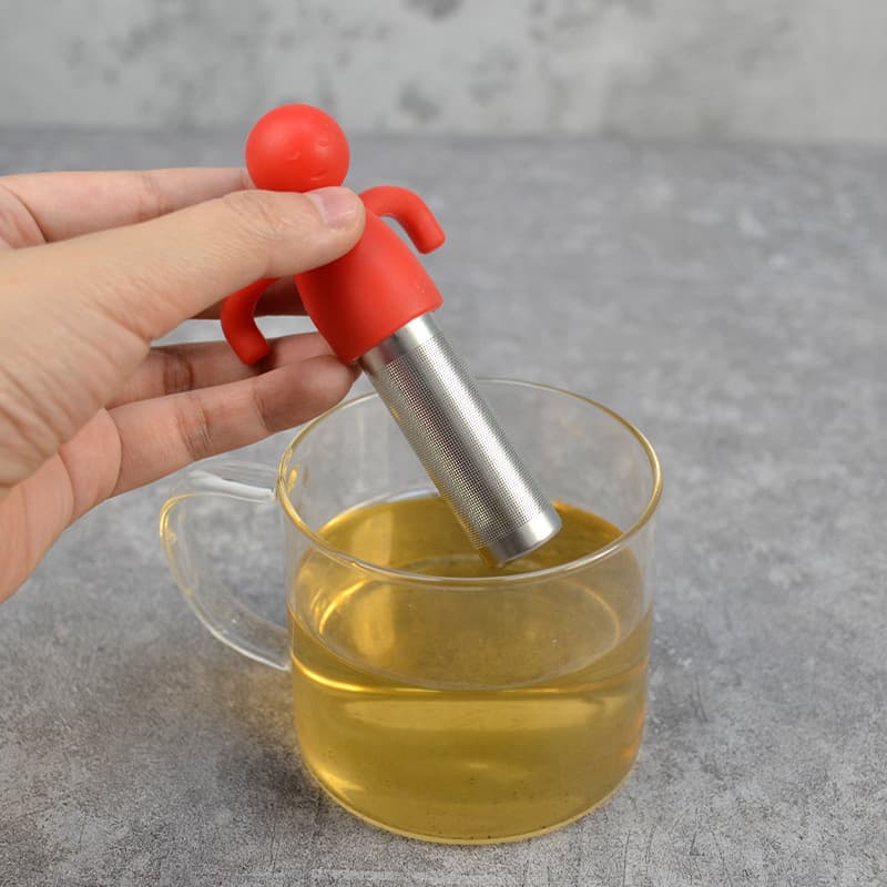 Stainless Steel Silicone Tea Drainer thumbnail 4