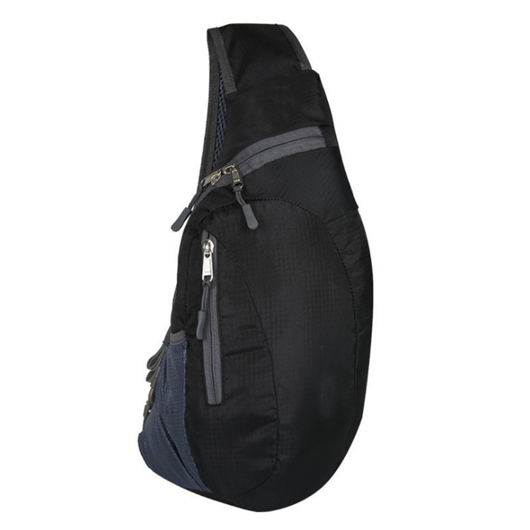 Foldable Nylon Triangle Messenger Bag thumbnail 6