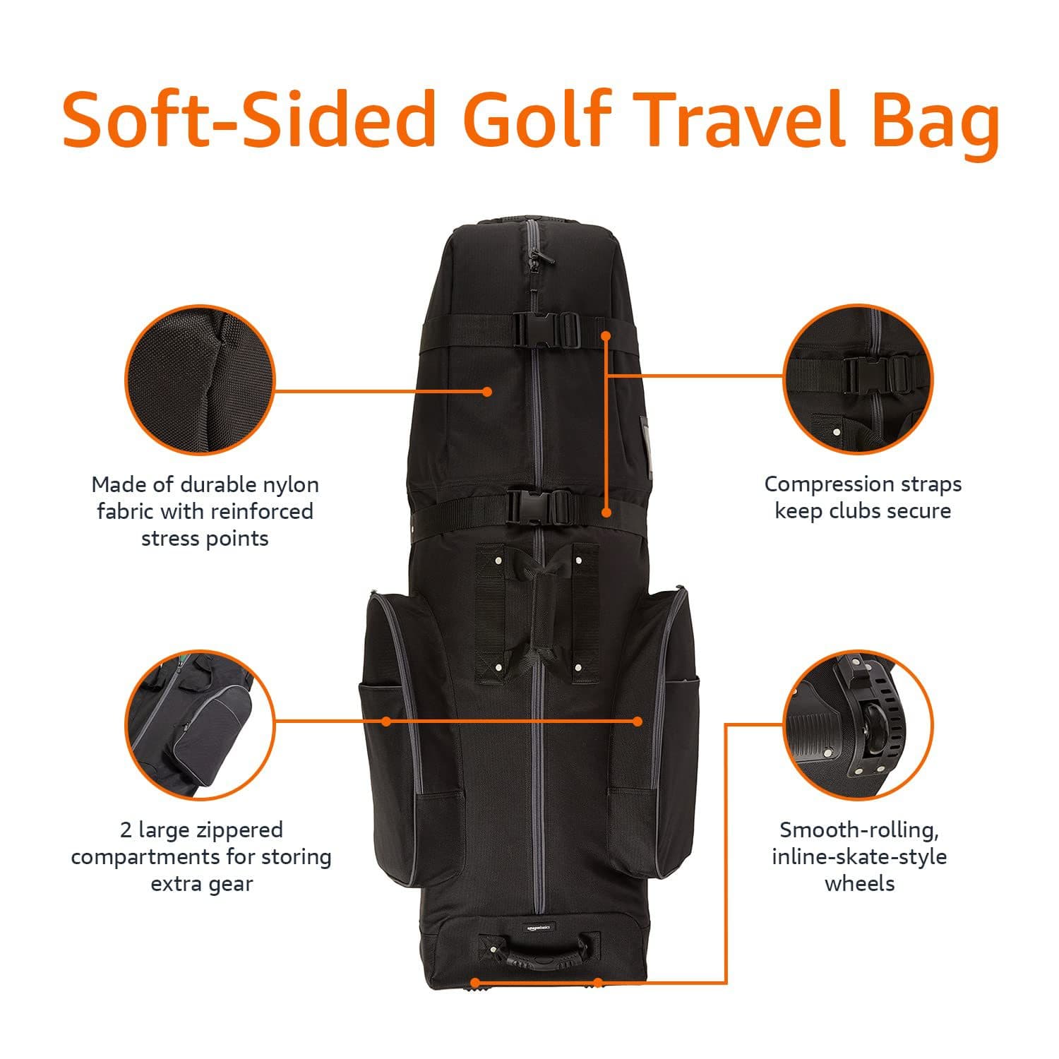 Basics Soft-Sided Golf Travel Bag