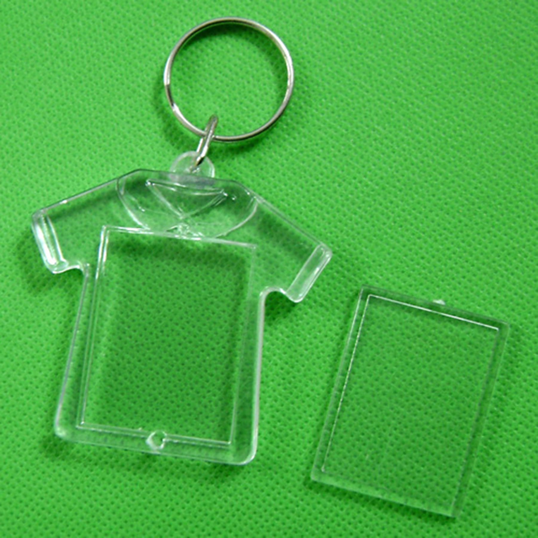 Rectangle Acrylic Photo Insert Keytag thumbnail 8