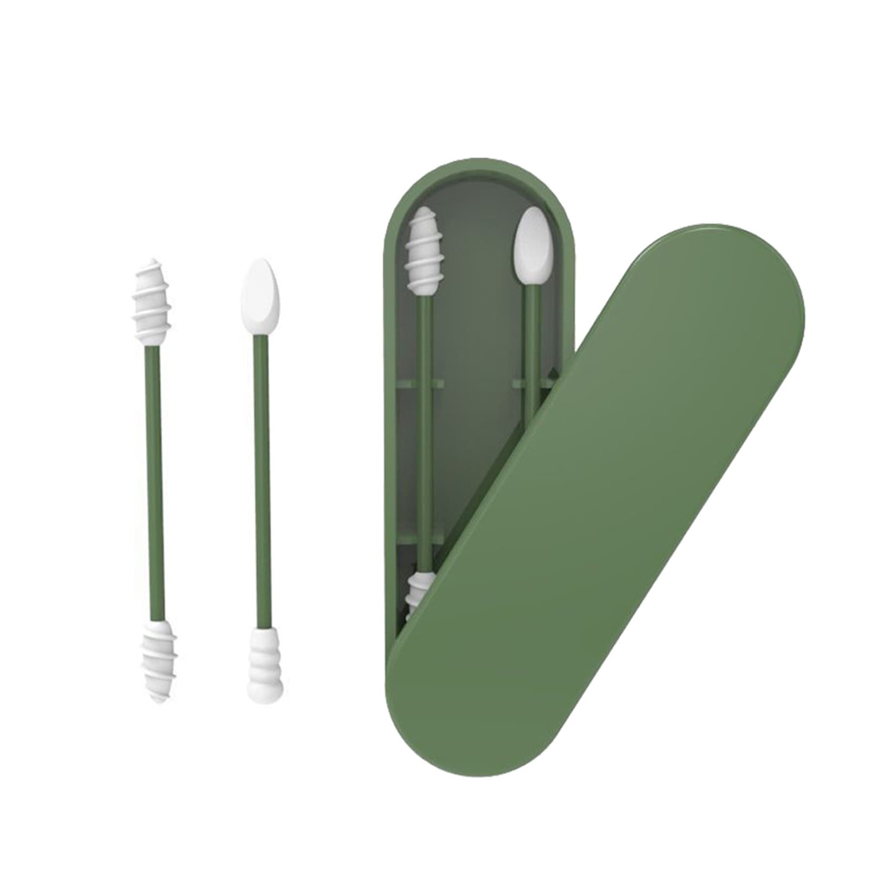 Reusable Silicone Cleaning Swab With Case thumbnail 6