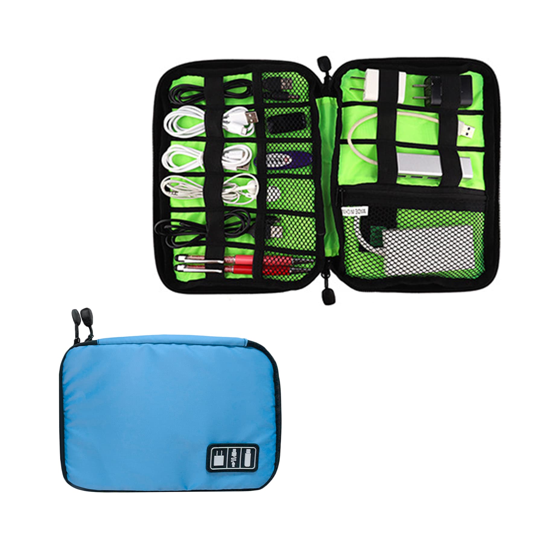 Travel Electronic Cable Carrying Organizer Bag thumbnail 4