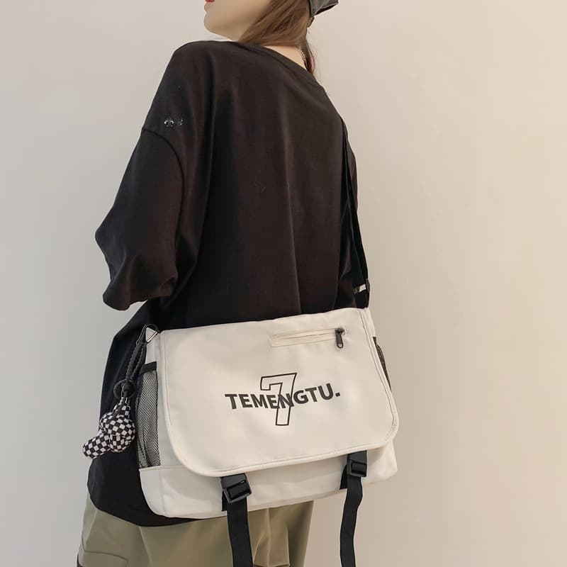 Nylon casual shoulder crossbody bag thumbnail 2