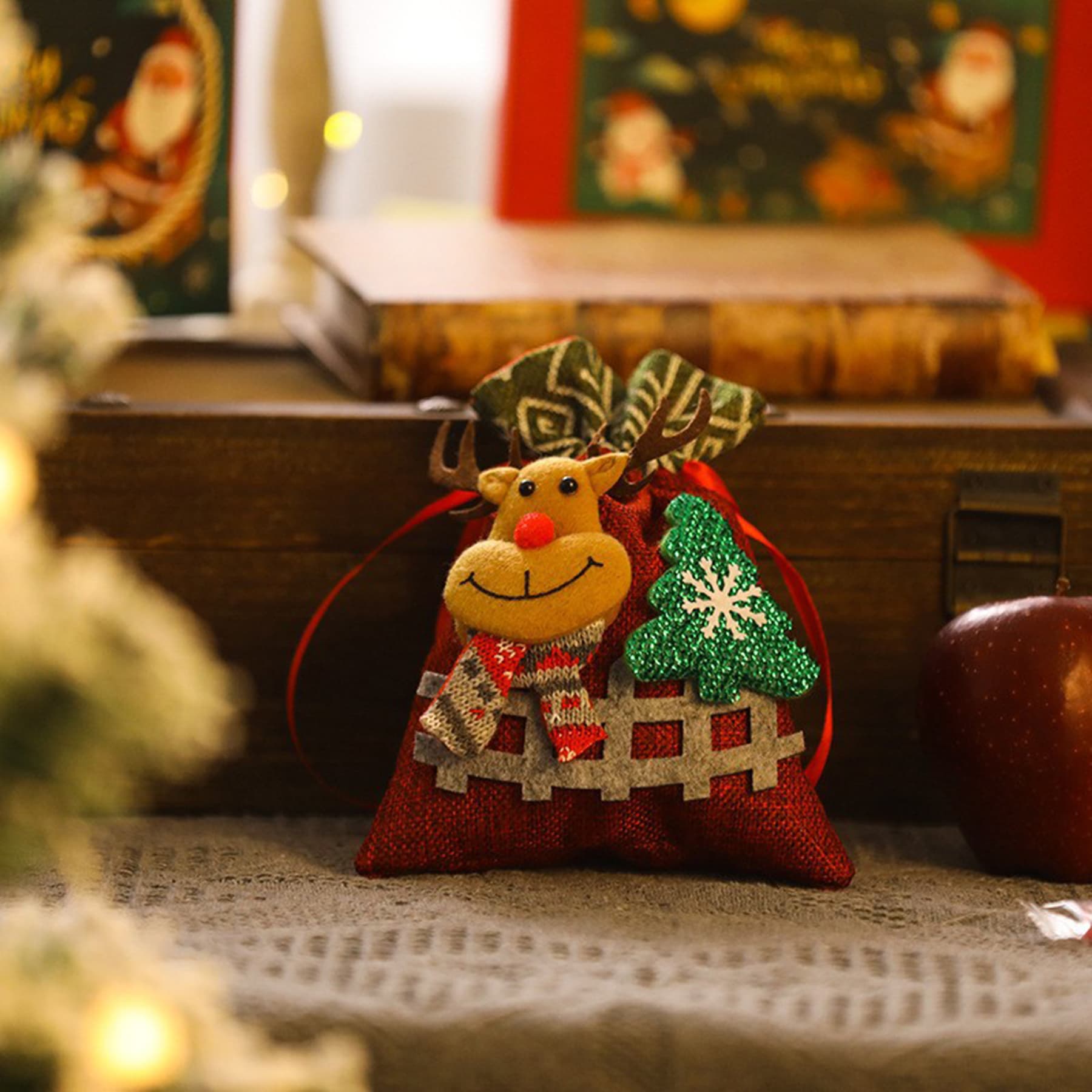 Christmas Drawstring Bag thumbnail 7