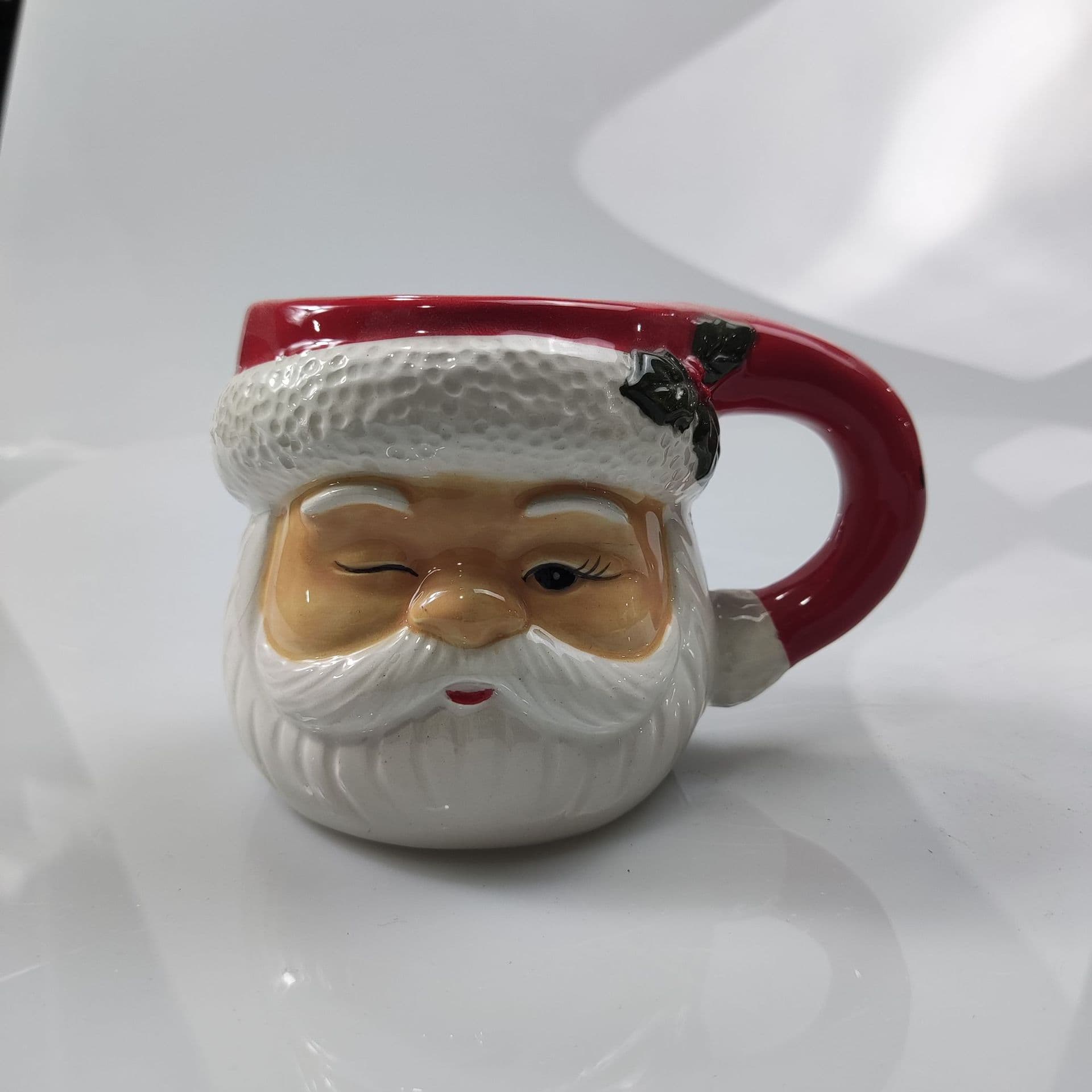 Christmas Santa Ceramic Coffee Cup Mug thumbnail 2