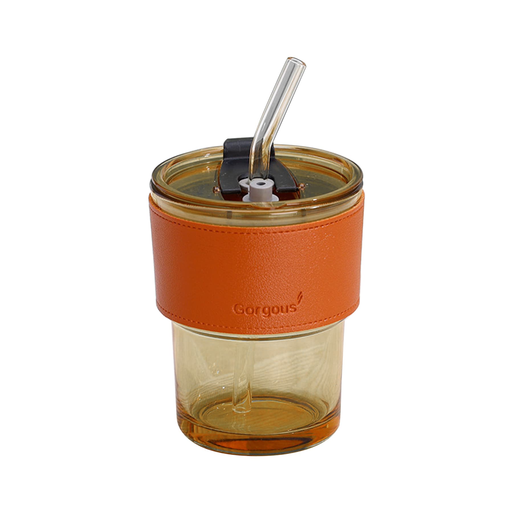 Coffee Cup With Cap And Straw thumbnail 4