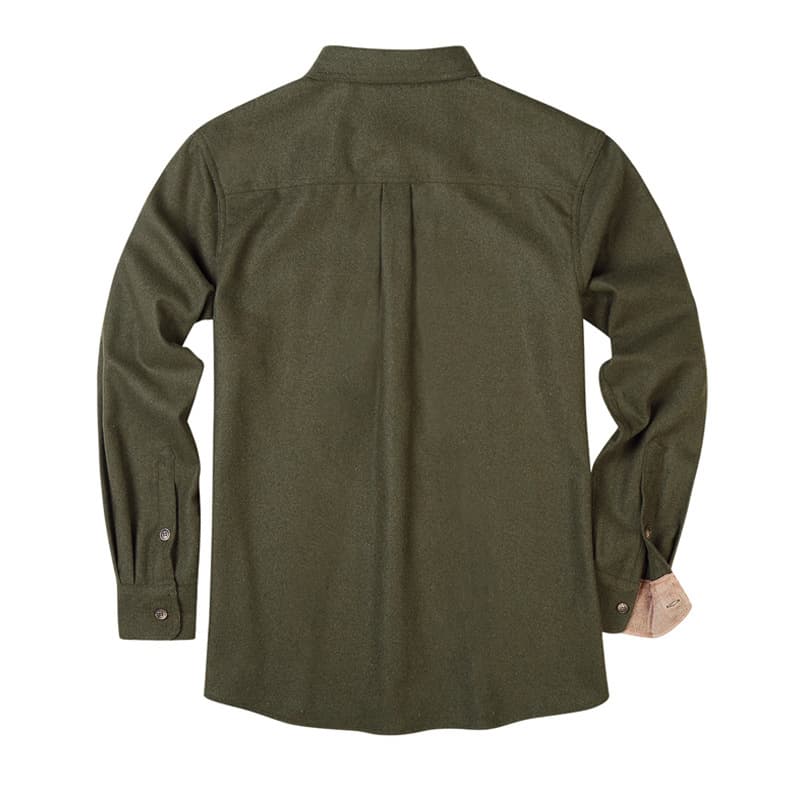 Men’S All Cotton Flannel Shirt thumbnail 4