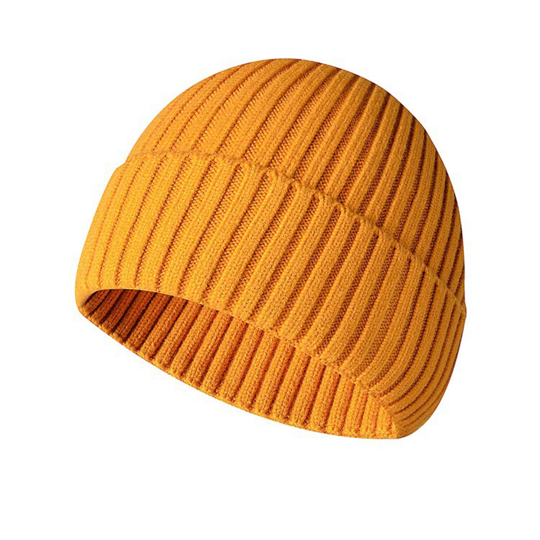 Winter Men's And Women's Knitted Foldover Hat thumbnail 5