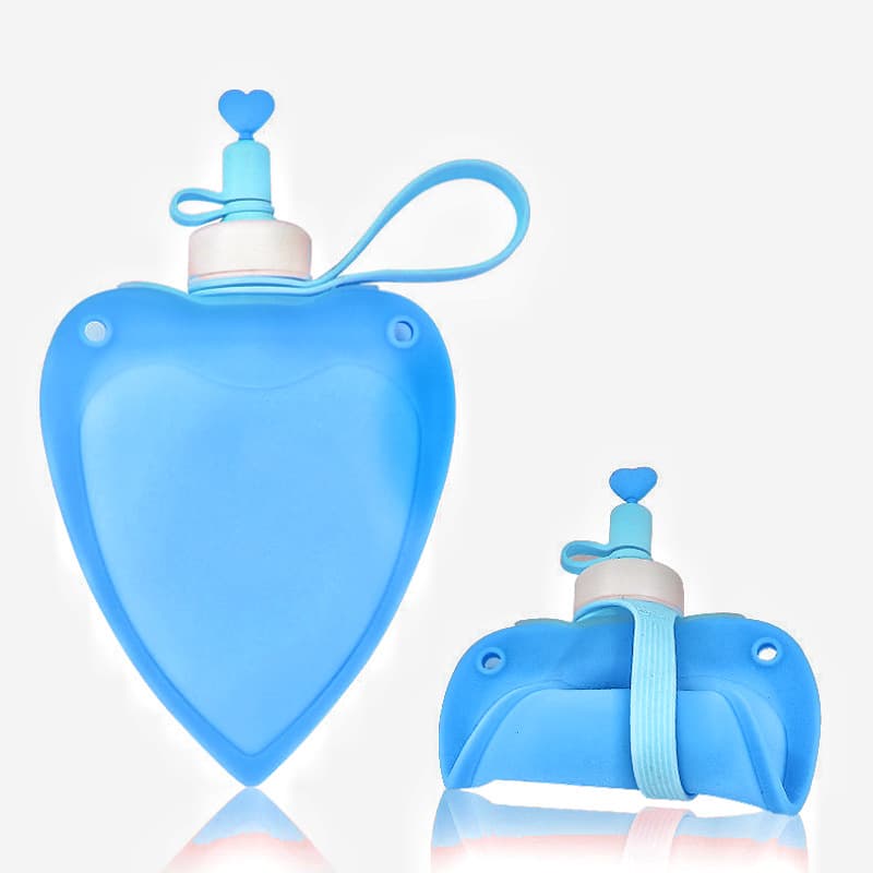 8.7oz Silicone Children’s Folding bottle