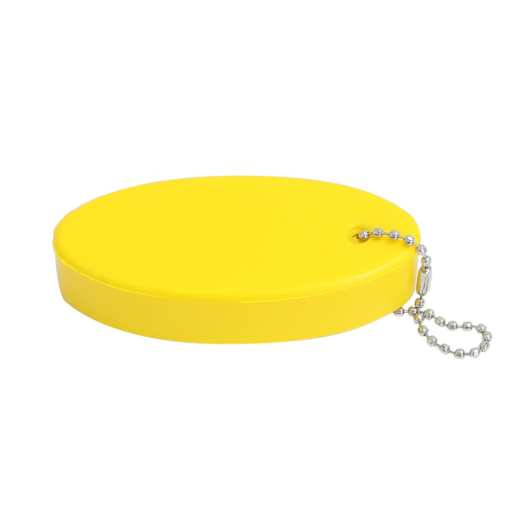 Pu Oval Soft Floating Keychain