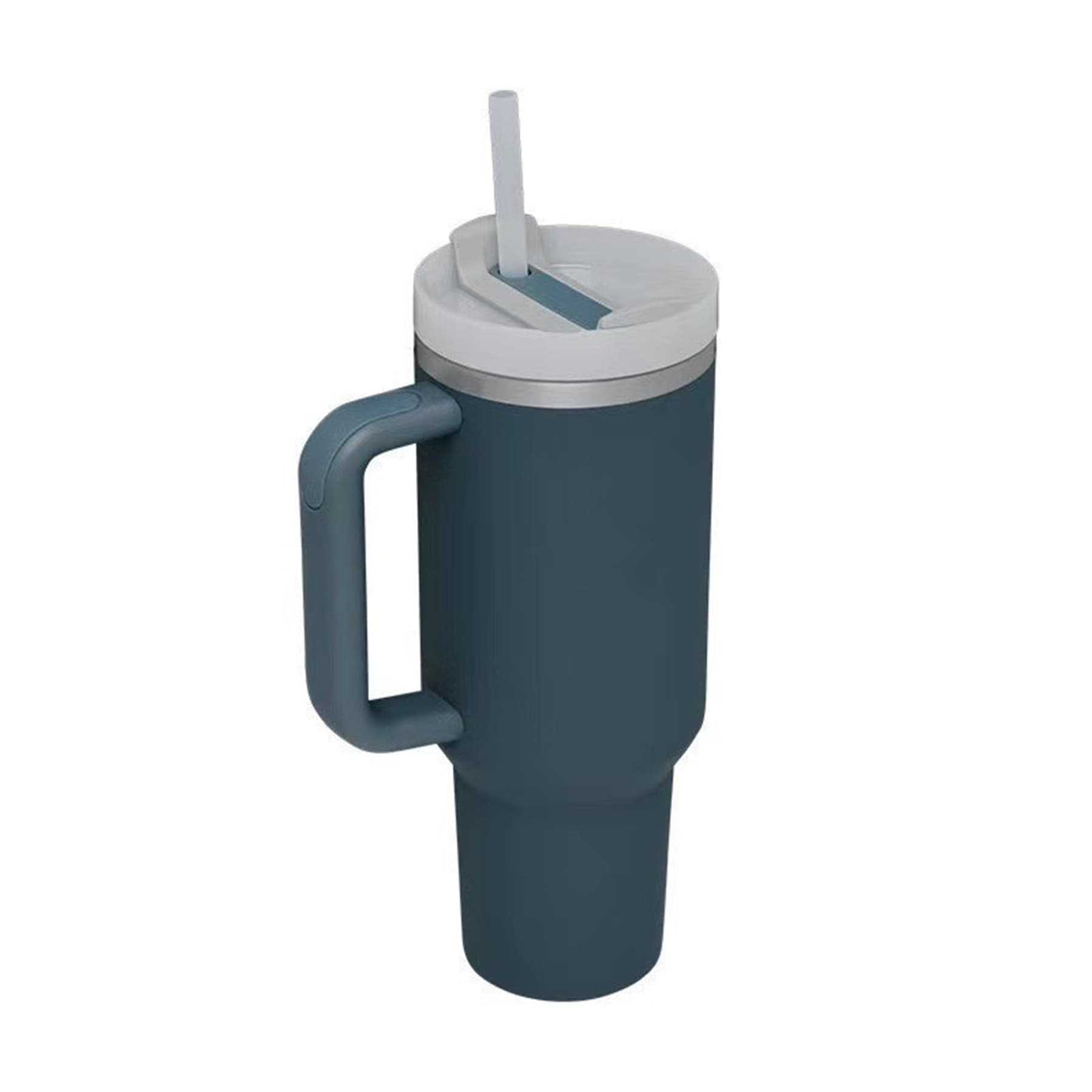 40oz Insulated Stainless Tumbler with Silicone Handle