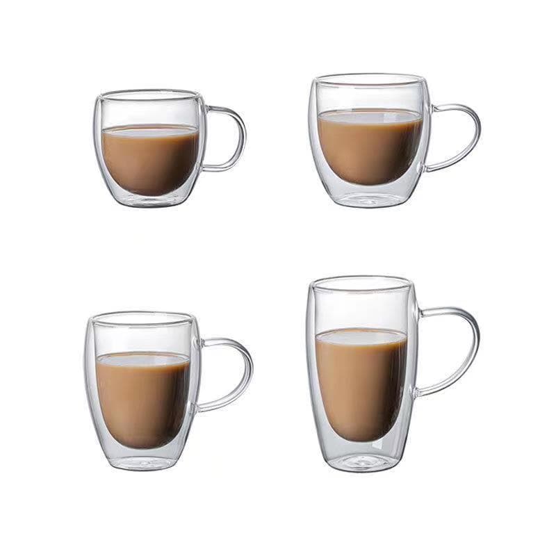 6 Oz 8.5Oz 11.5Oz 14.5Oz Double Wall Insulated Espresso Mugs thumbnail 5