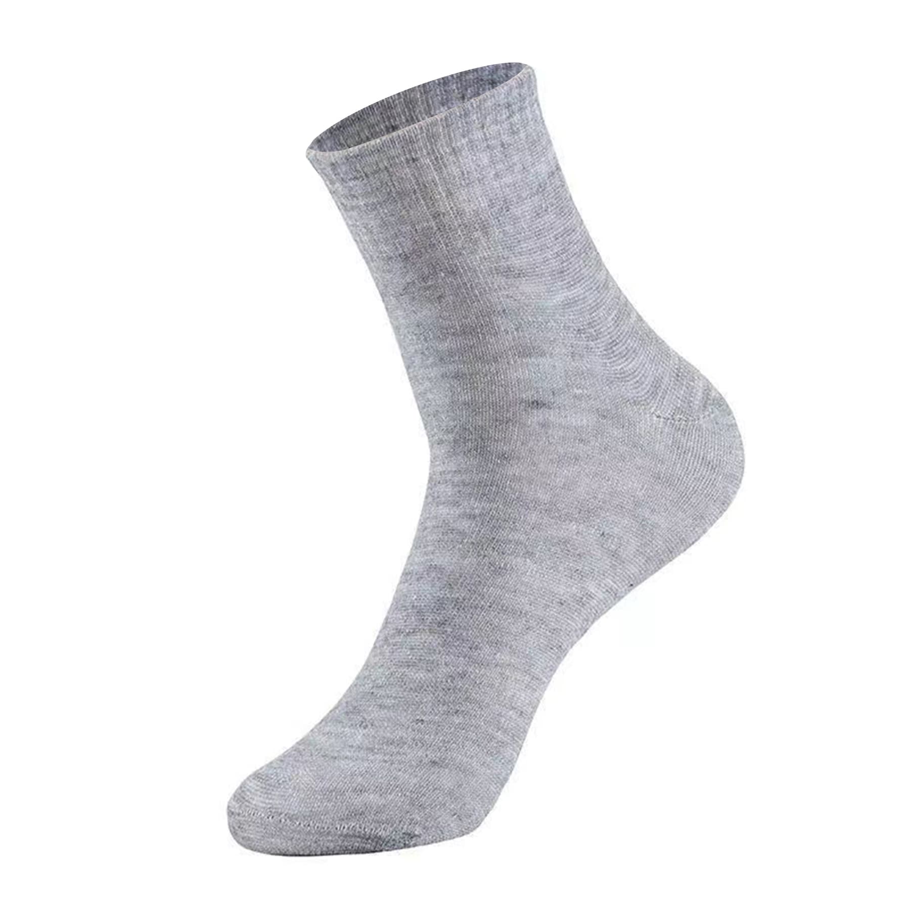 Men Microfiber Fuzzy Slipper Socks thumbnail 4