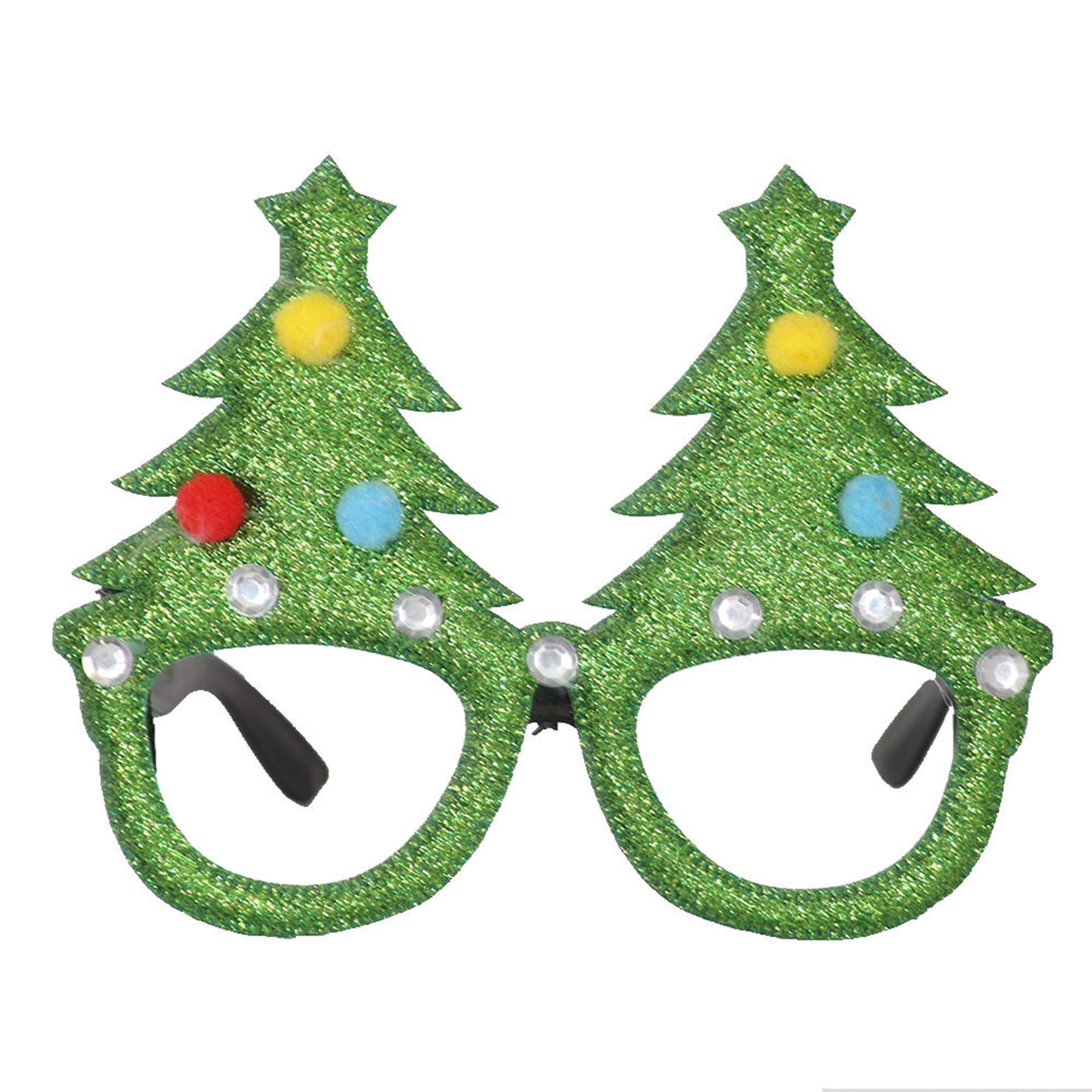 Christmas Decorated Plastic Glasses thumbnail 12
