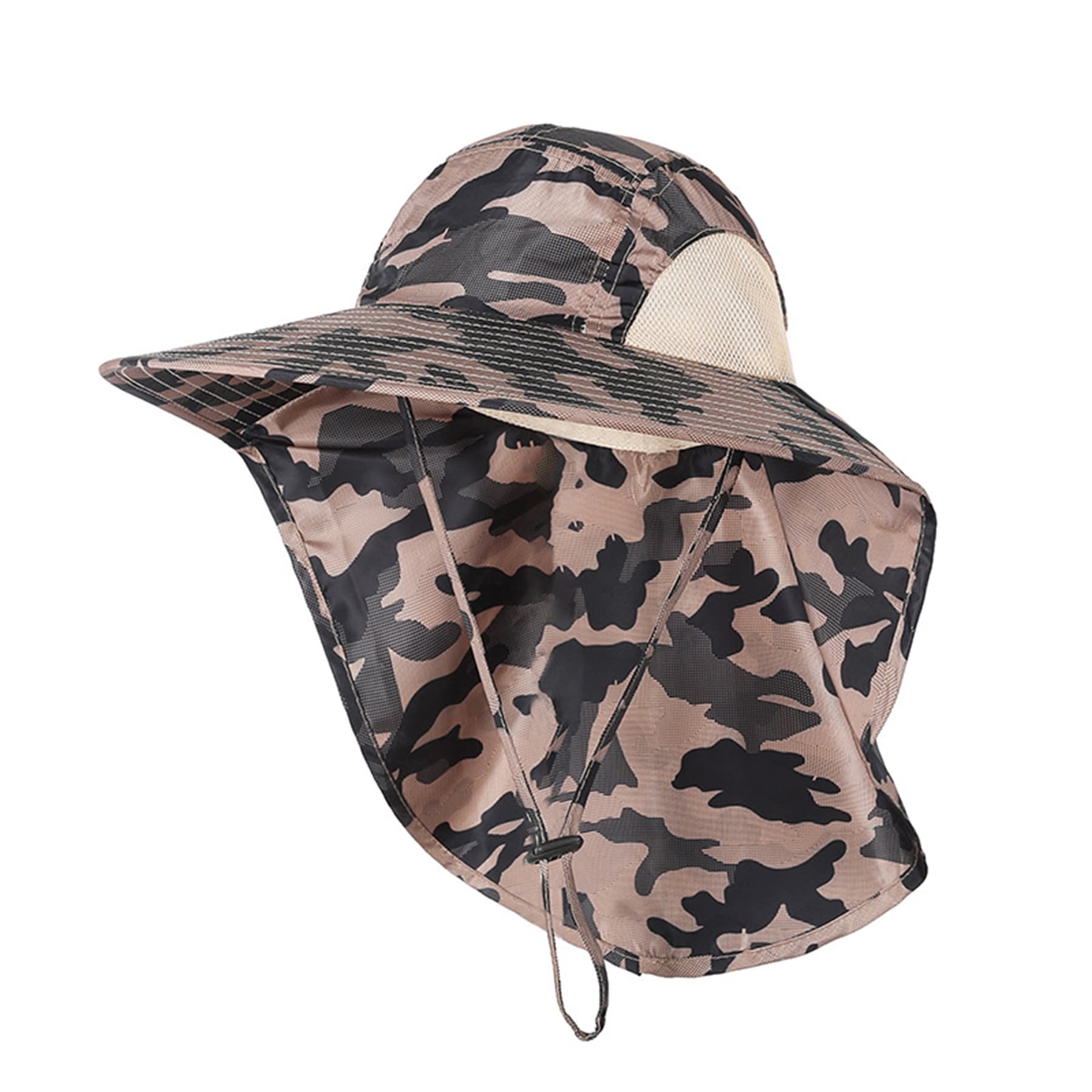 Uv Protection Bucket Hat With Neck Flap thumbnail 10