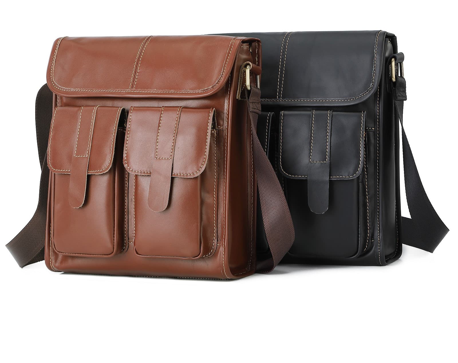 Men’s Business Leather Briefcase thumbnail 3